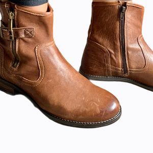 Taos Footwear Convoy Cognac Ankle Boot Size 41/10
